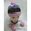 Elegant comfortable outdoor winter hat for girls